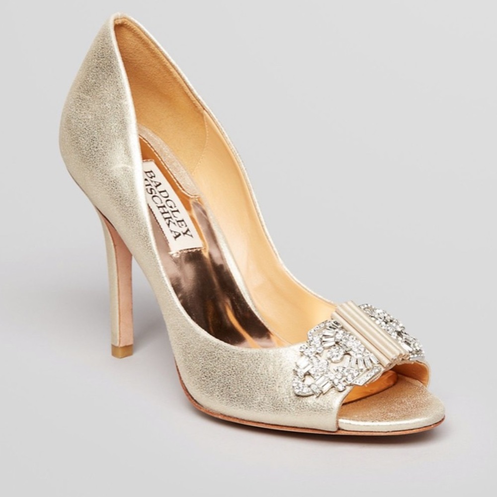 Badgley Mischka Davida II- Perfect bridal Pumps!